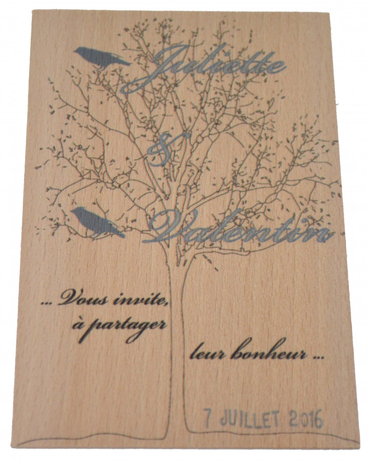 carte invitation mariage...romantique